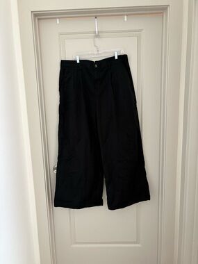Pact Wide Leg Organic Cotton Pants Size XL NWT